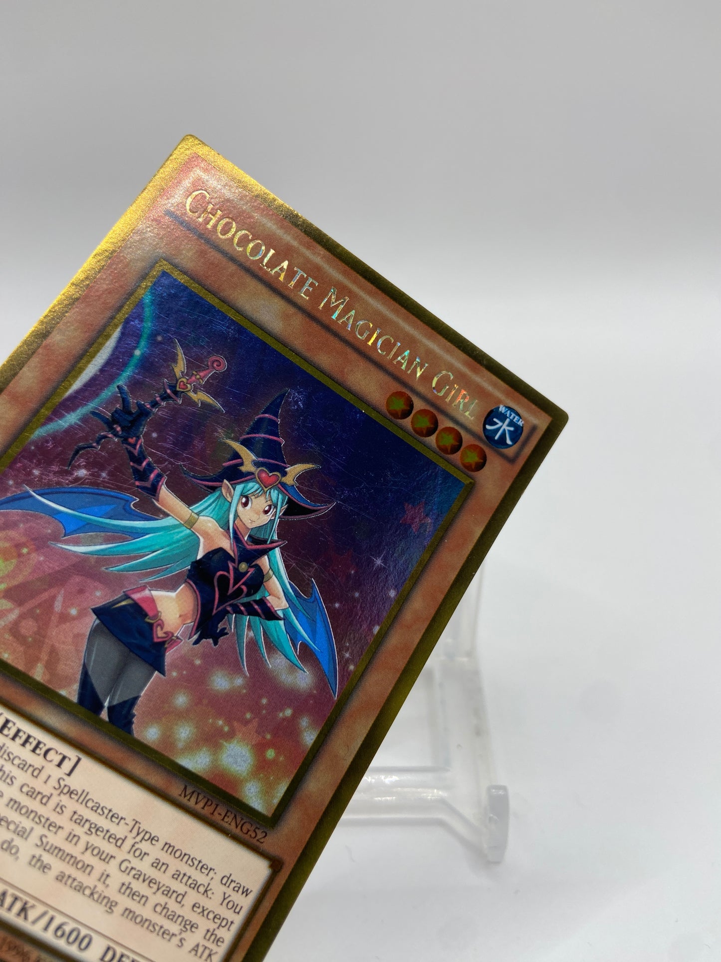 Chocolate Magician Girl The Dark Side of Dimensions Movie Pack: Gold Edition Gold Rare MVP1-ENG52