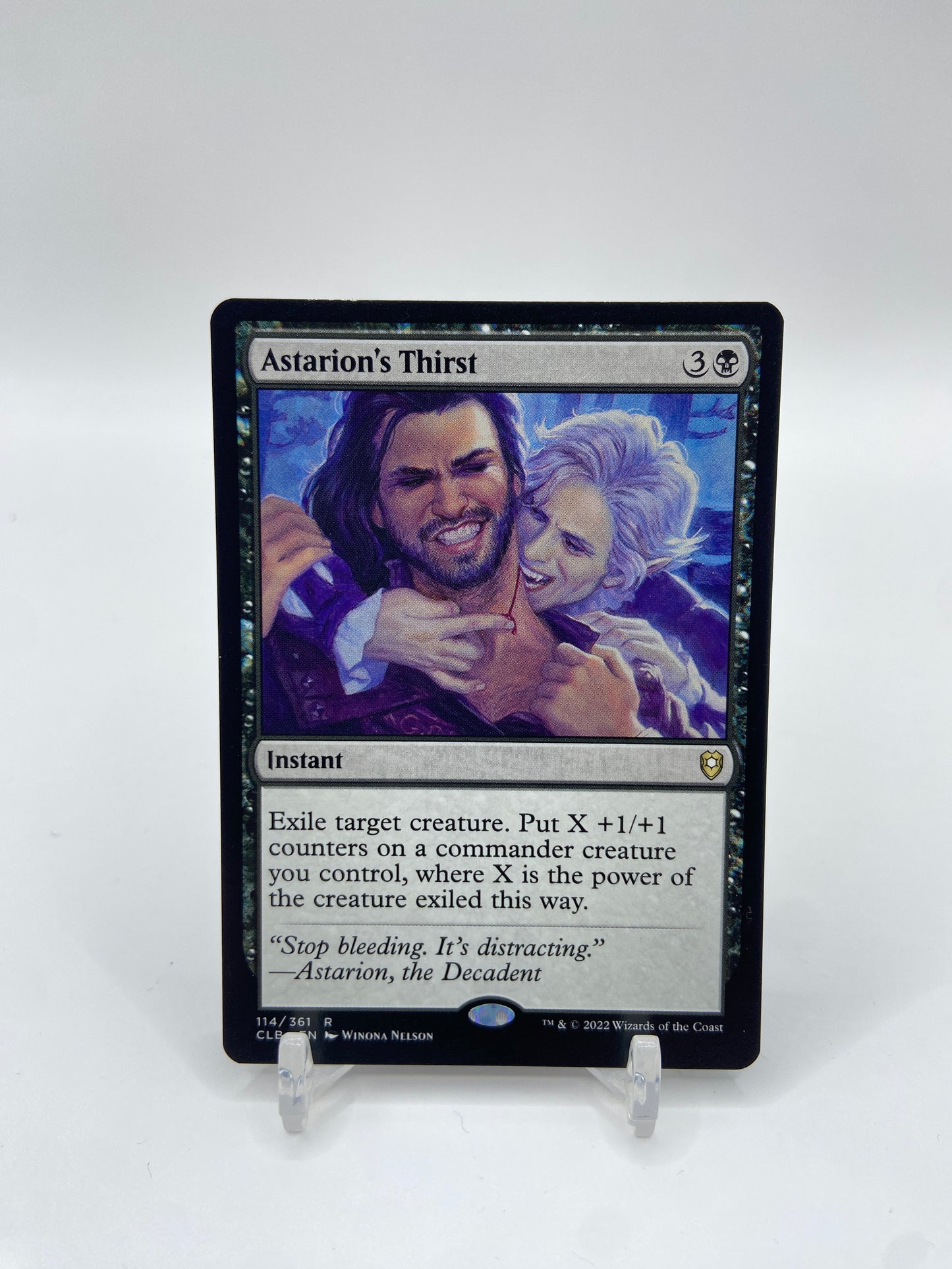 Astarion's Thirst Commander Legends: Battle for Baldur's Gate R 114