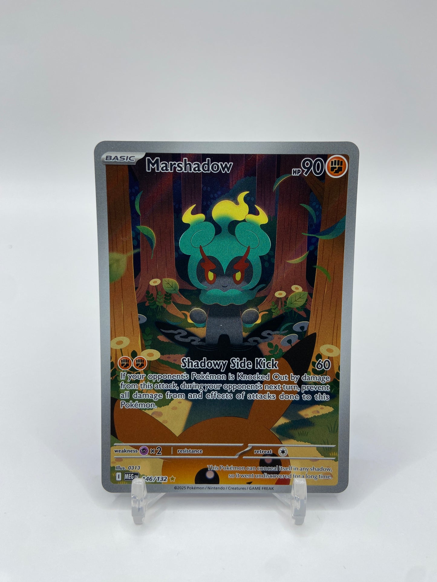 Marshadow Art Rare Full Art Mega Evolutions 146/132