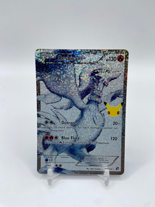 Reshiram Full Art Celebrations Classic Collection 113/114