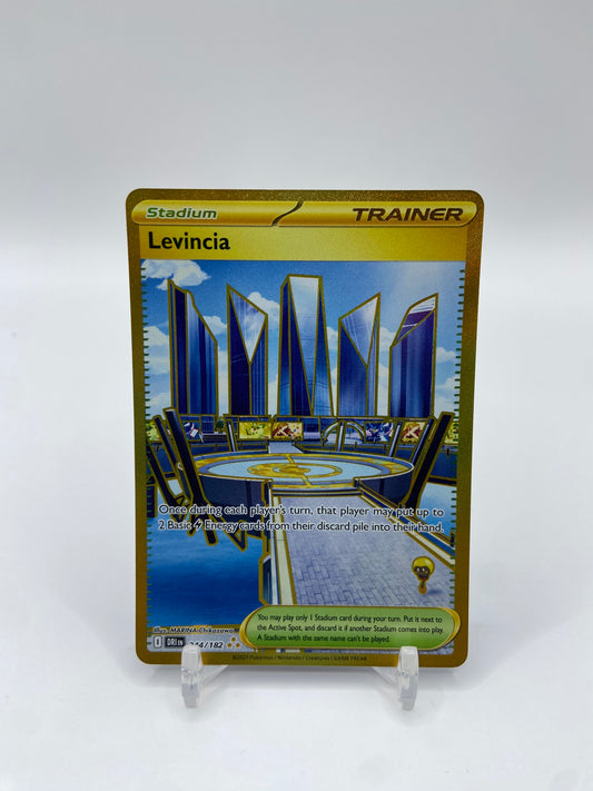 Levincia Gold Secret Rare Destined Rivals 244/182