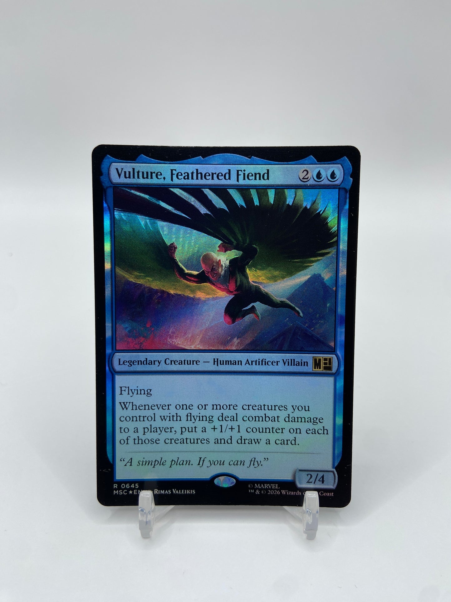 Vulture, Feathered Fiend Foil Commander: Marvel Super Heroes R 645