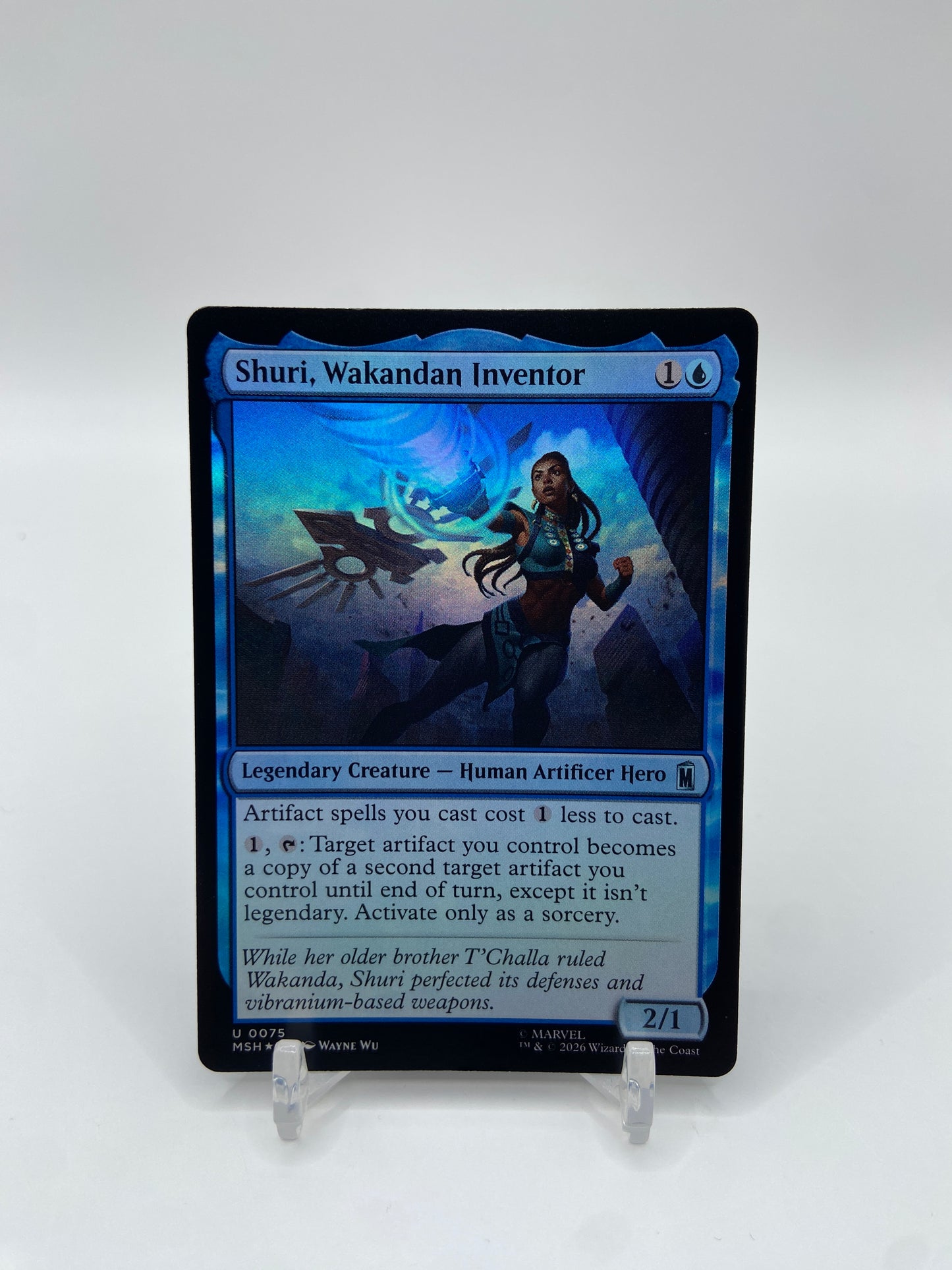 Shuri, Wakandan Inventor Foil Marvel Super Heroes U 75