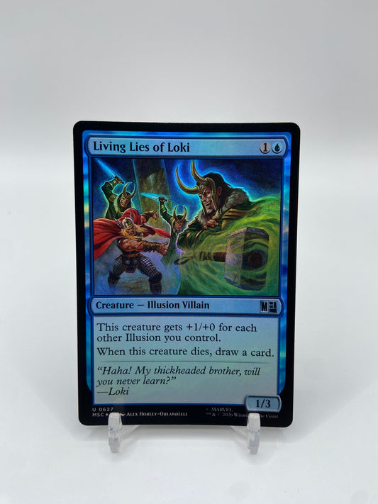 Living Lies of Loki Foil Commander: Marvel Super Heroes U 627