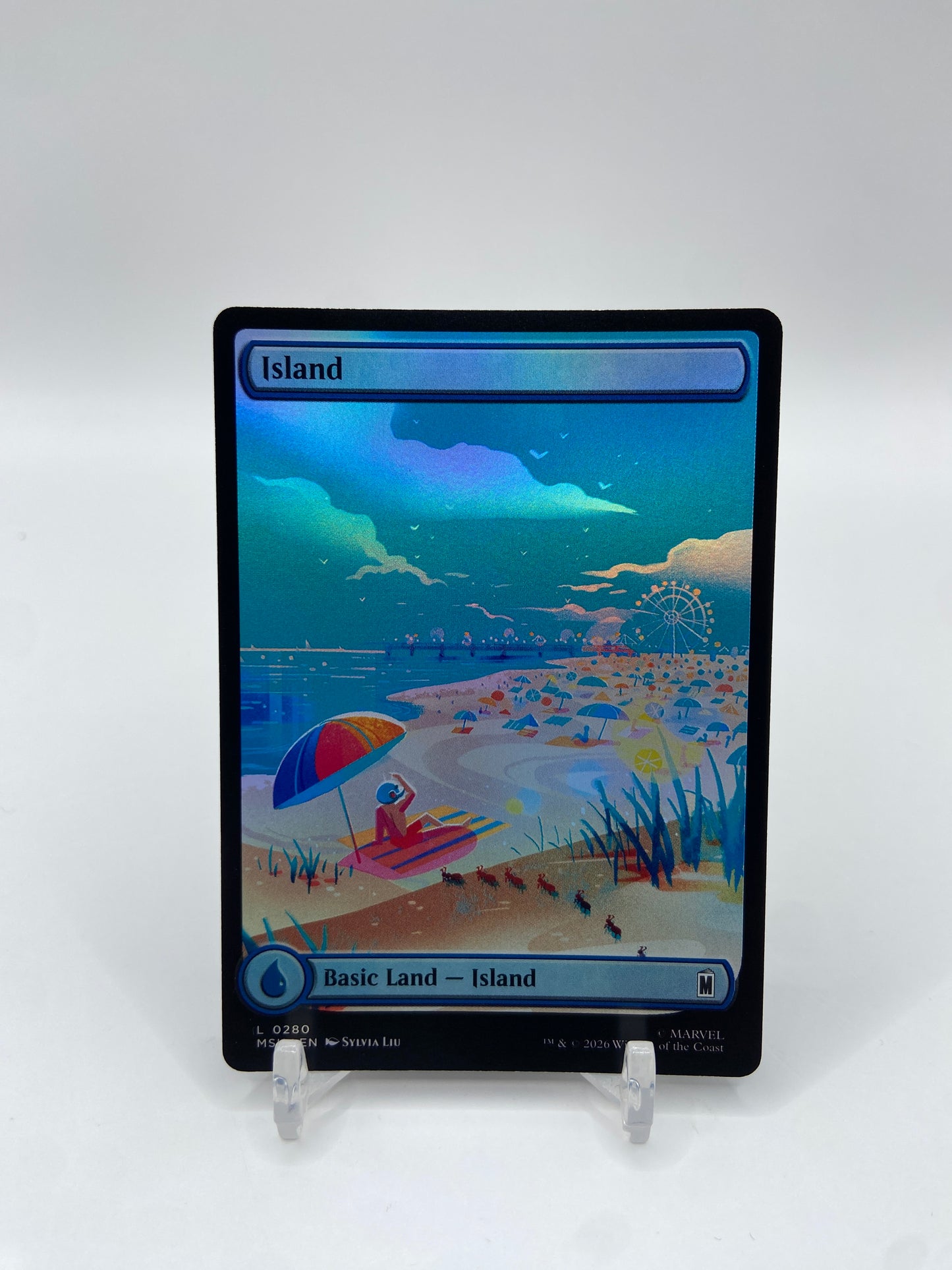 Island (0280) Foil Marvel Super Heroes L 280