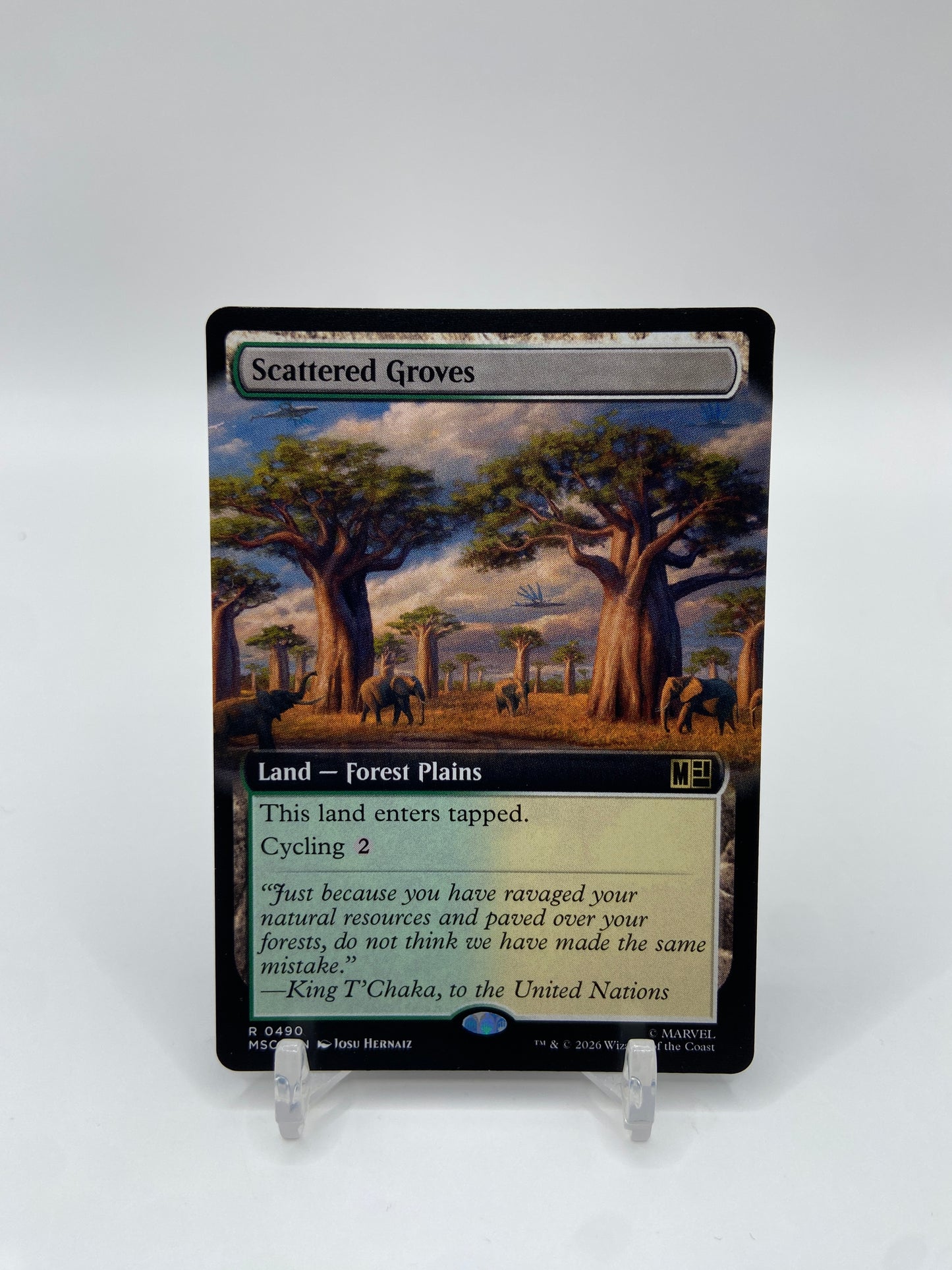 Scattered Groves (Extended Art) Commander: Marvel Super Heroes R 490