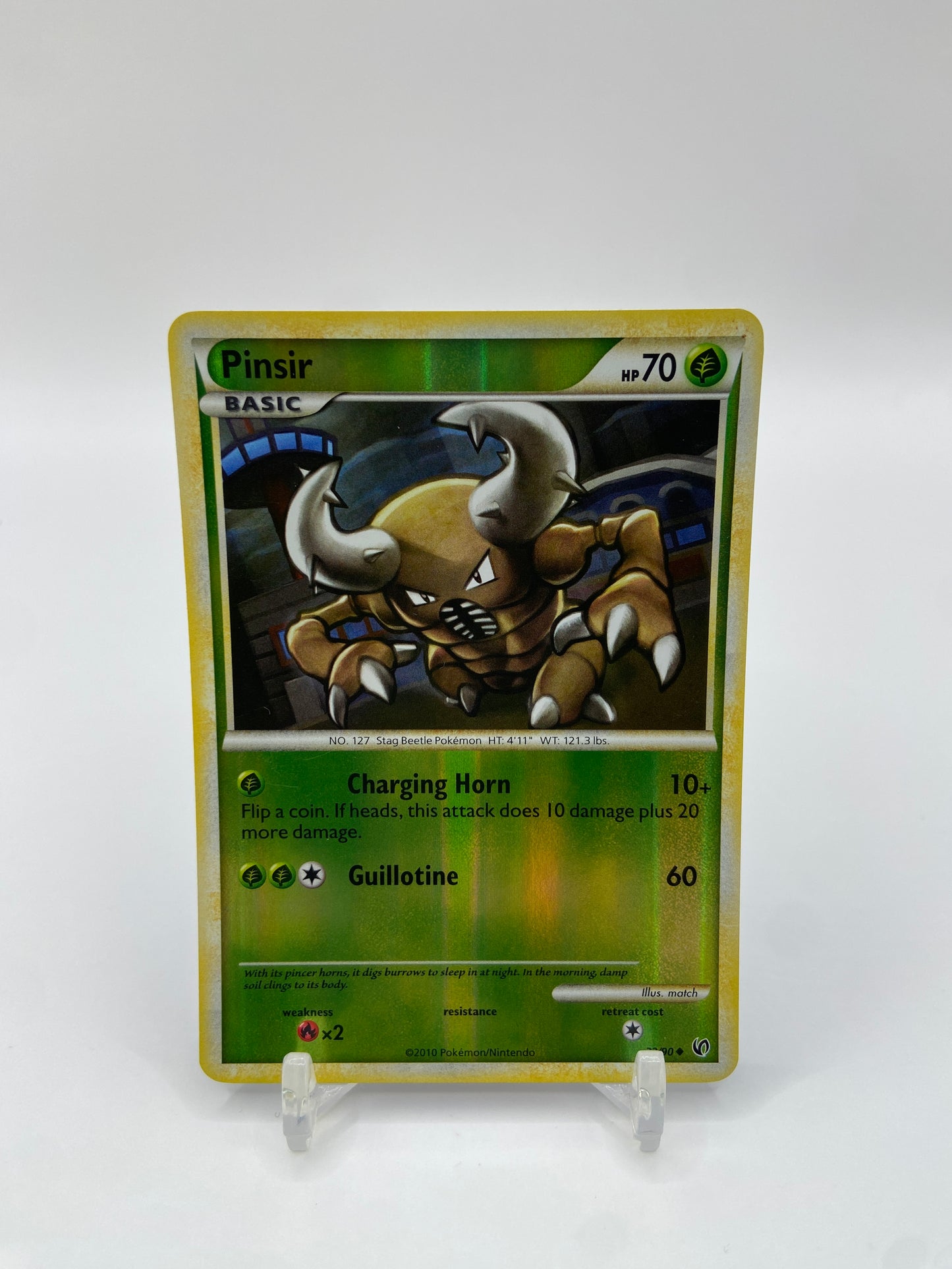 Pinsir Reverse Holo Undaunted 32/90