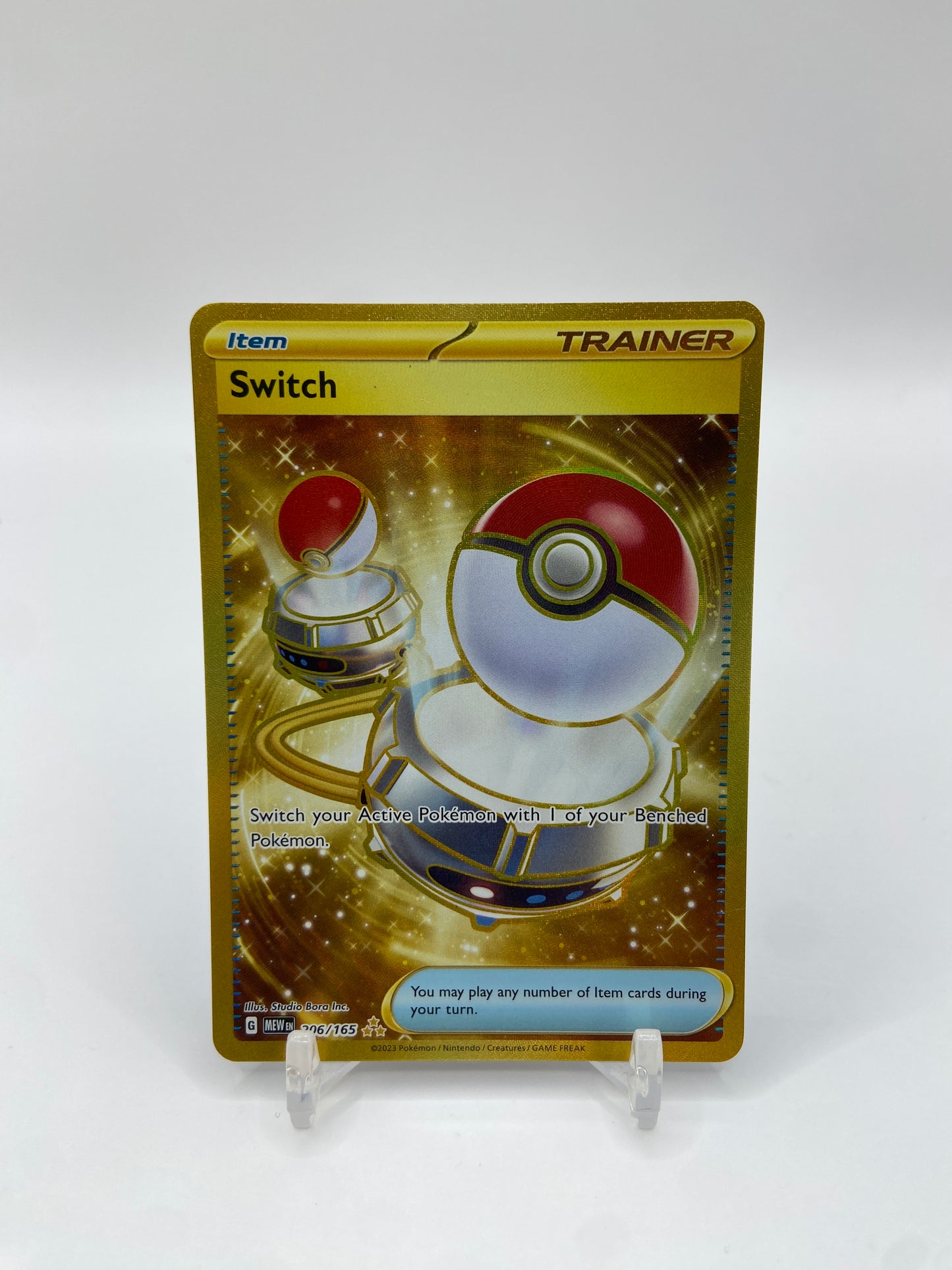 Switch Gold Secret Rare 151  206/165