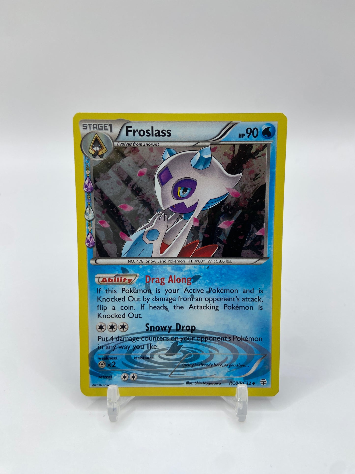 Froslass Holo Generations: Radiant Collection RC8/RC32