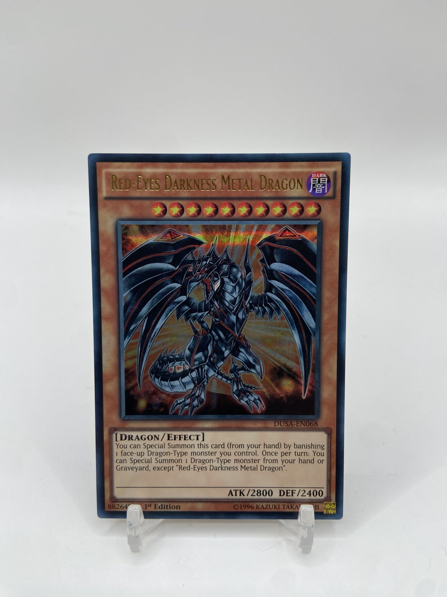 Red-Eyes Darkness Metal Dragon Ultra Rare Duelist Saga DUSA-EN068