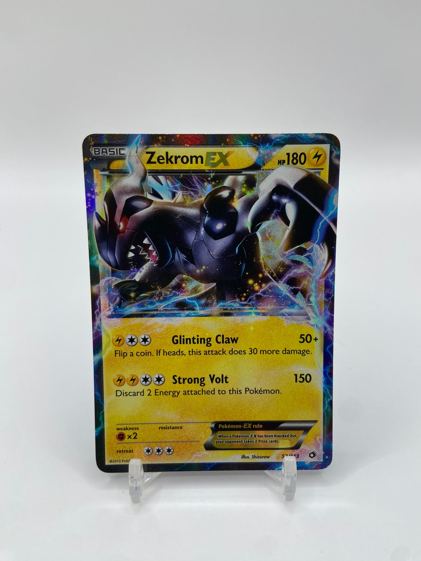 Zekrom EX Legendary Treasures  52/113