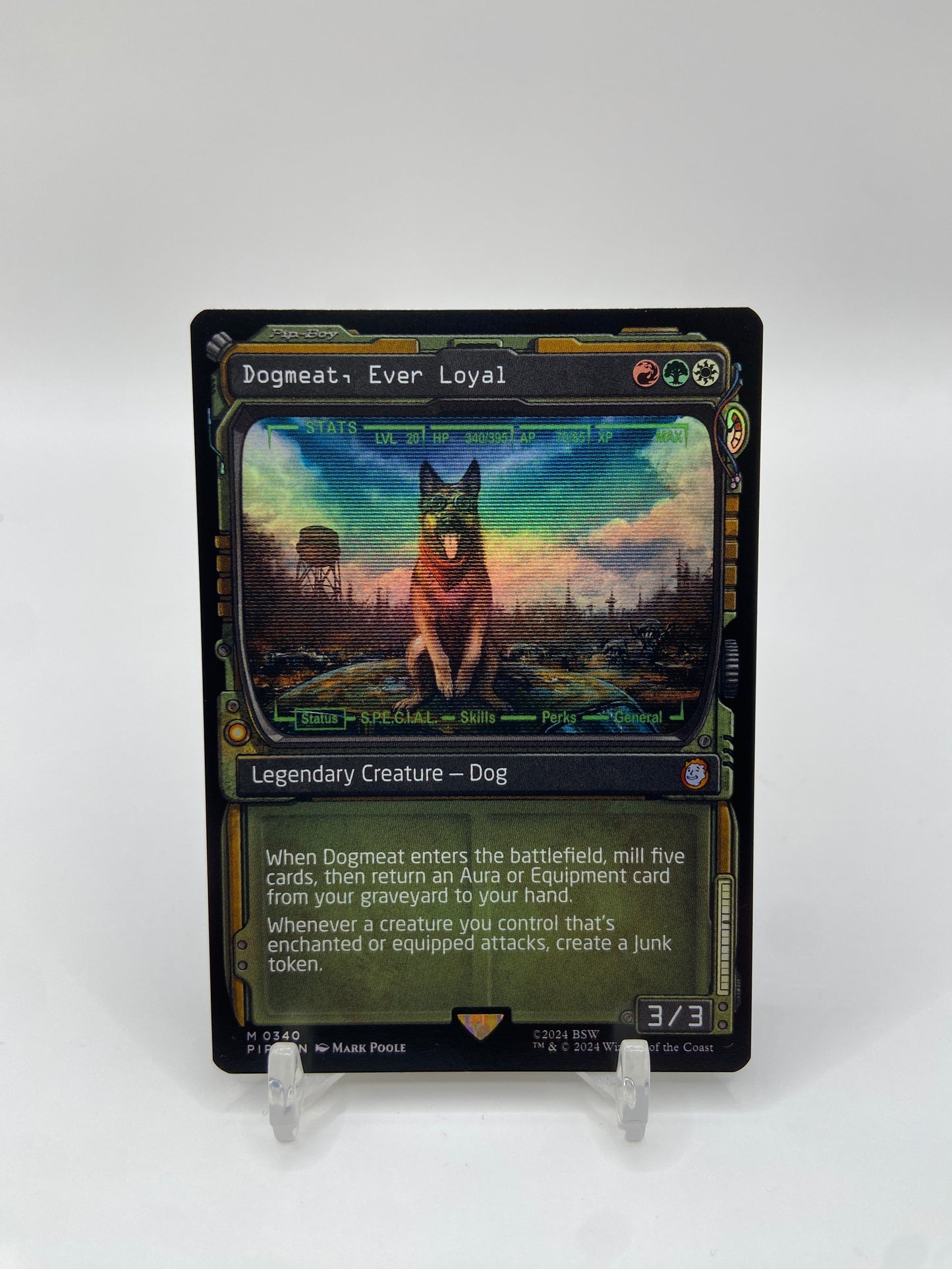 Dogmeat, Ever Loyal (Showcase) Foil Universes Beyond: Fallout M 340