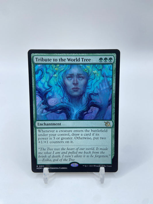 Tribute to the World Tree Non Foil March of the Machine R 211