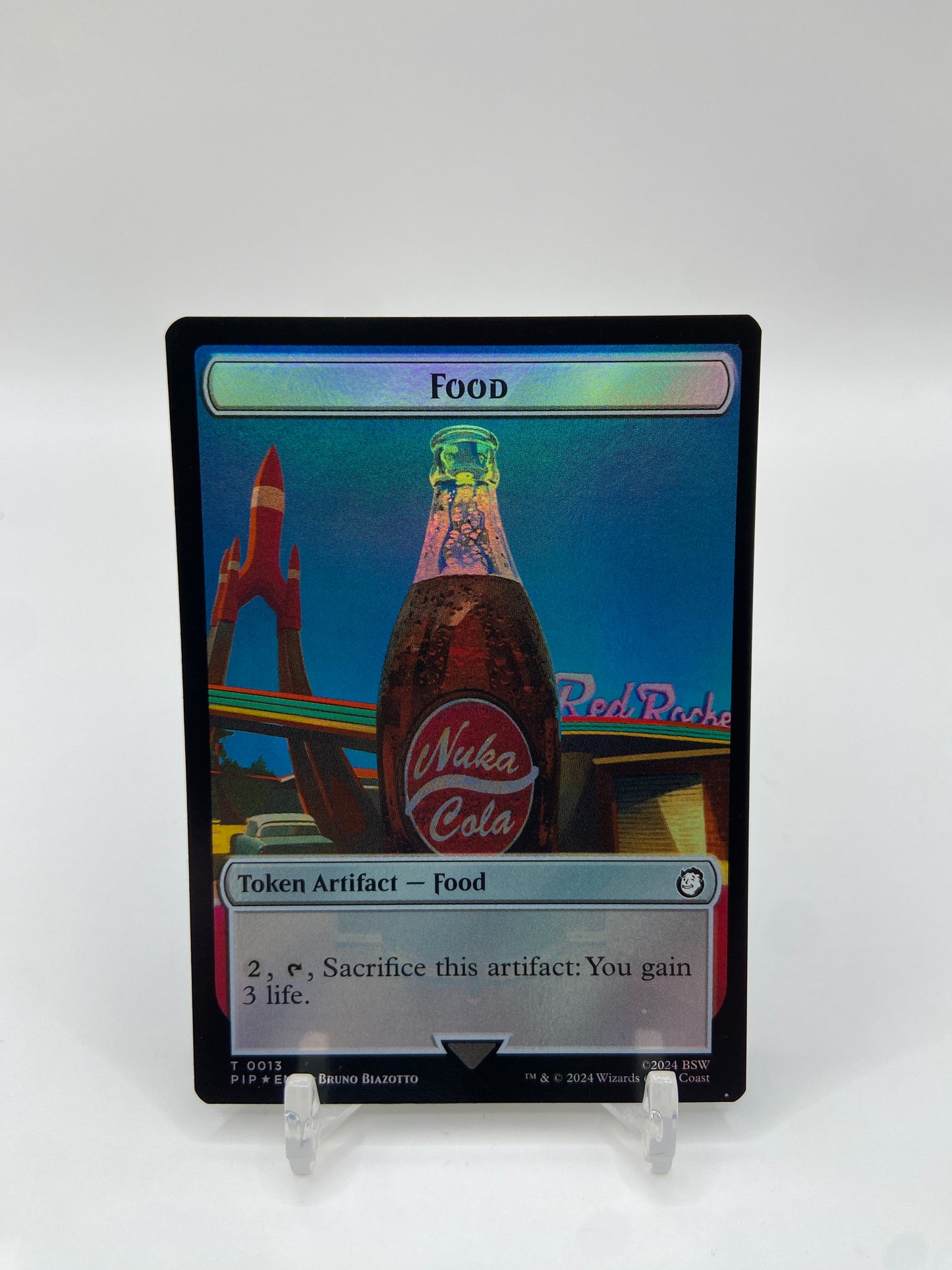 Food (0013) // Copy Double-Sided Token Foil Universes Beyond: Fallout T 13 // 1