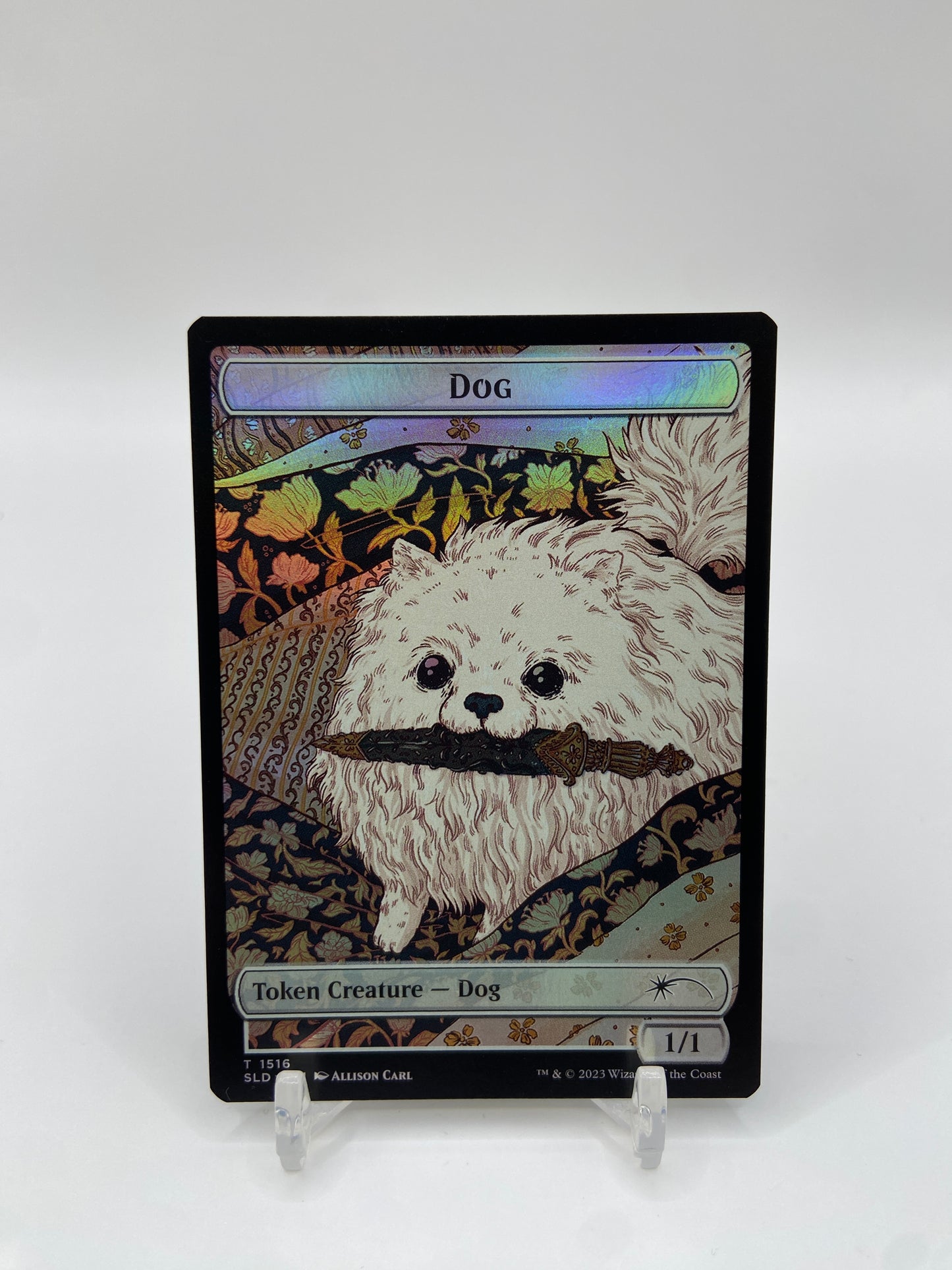Dog // Cat Double-Sided Token Secret Lair Drop Series T 1516 // 1517