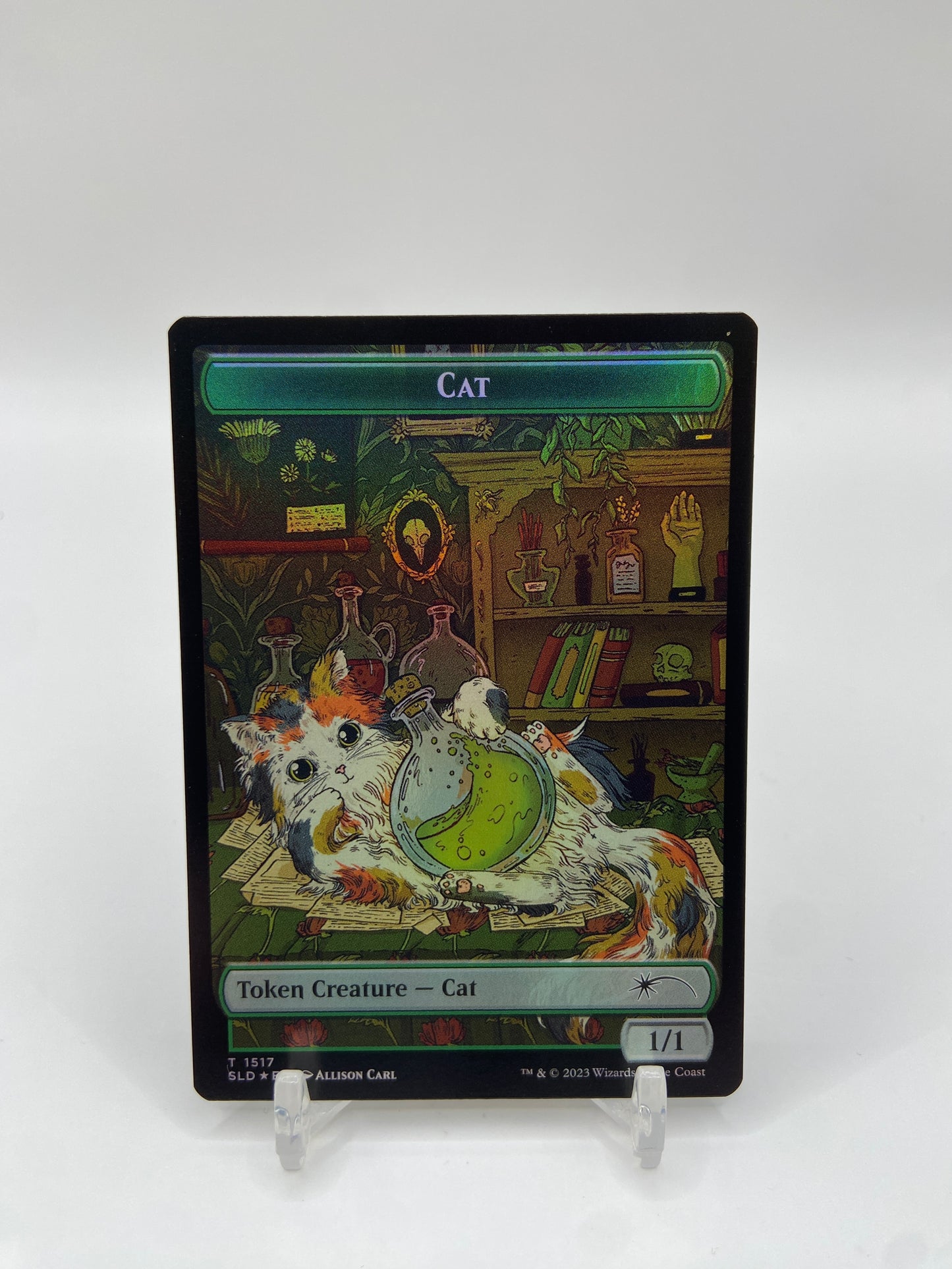 Dog // Cat Double-Sided Token Secret Lair Drop Series T 1516 // 1517