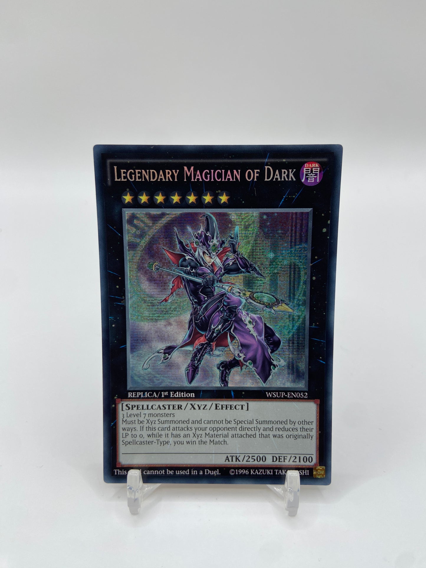 Legendary Magician of Dark Secret Rare World Superstars Prismatic WSUP-EN052