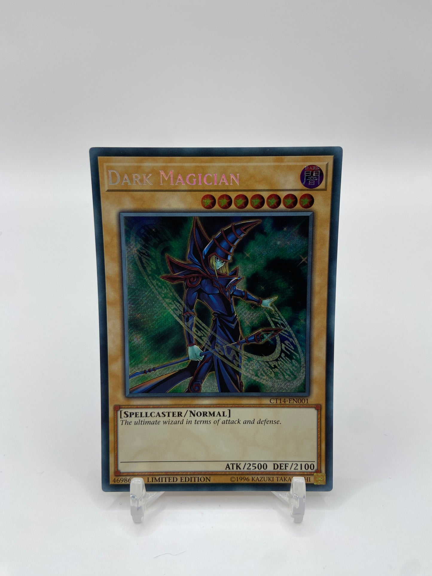Dark Magician 2017 Mega-Tins Secret Rare CT14-EN001