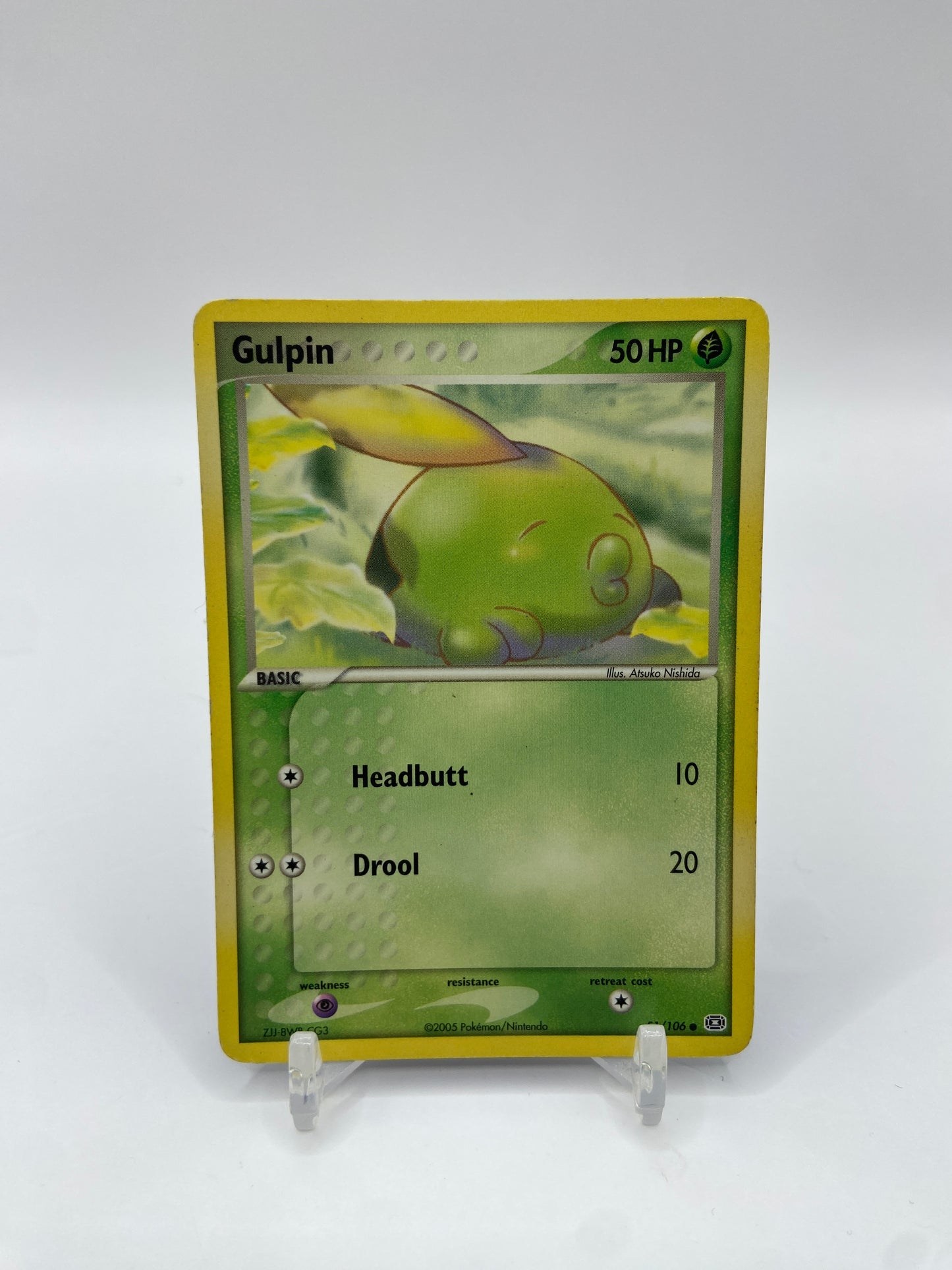 Gulpin Ex Emerald 51/106