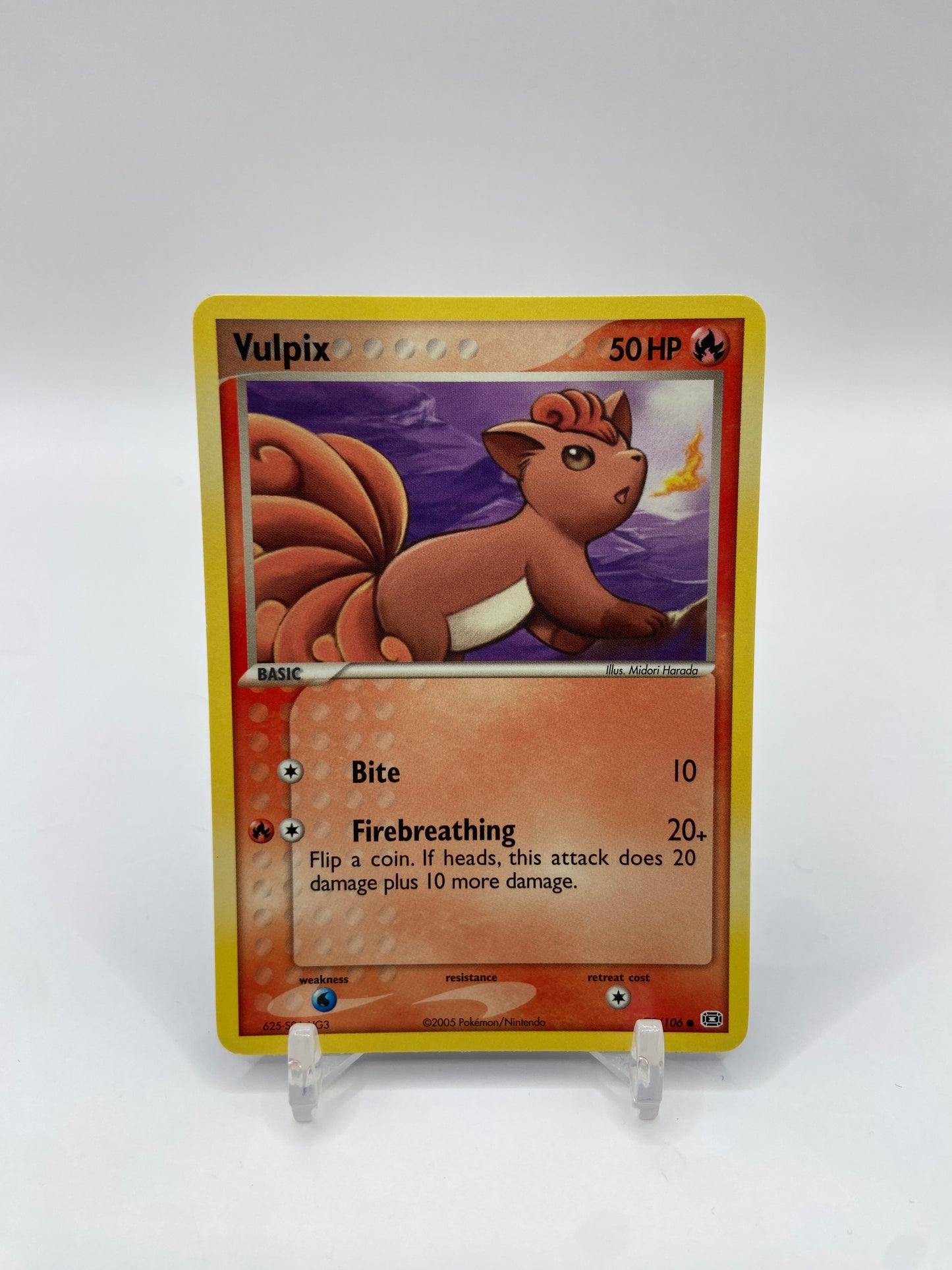 Vulpix Ex Emerald 72/106