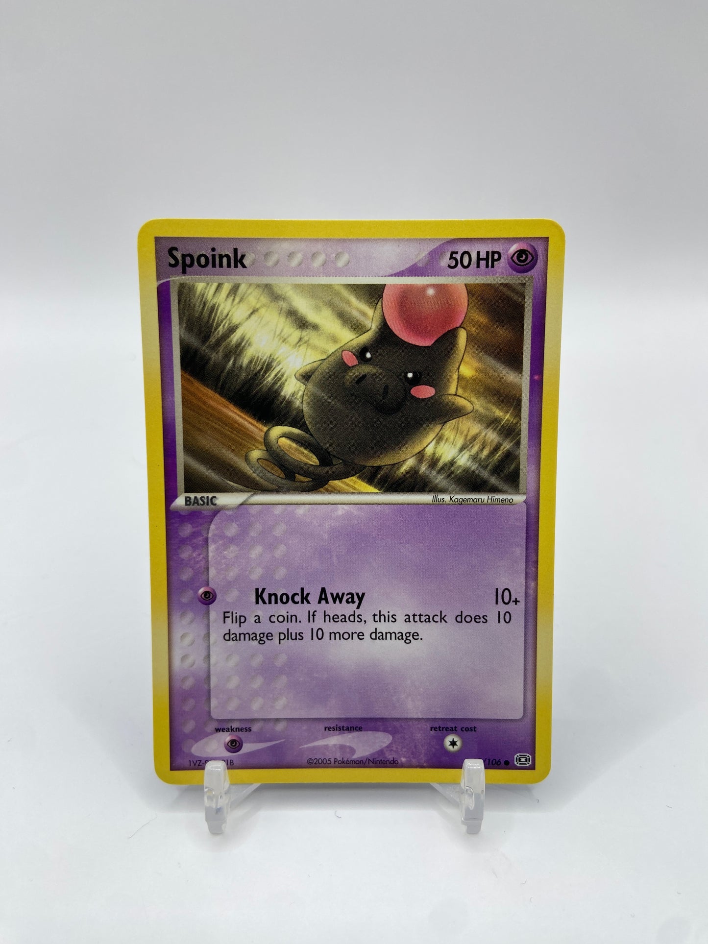 Spoink Ex Emerald 65/106