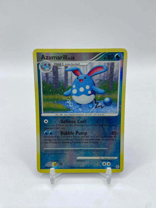 Azumarill Reverse Holo Rare Diamond and Pearl 18/130