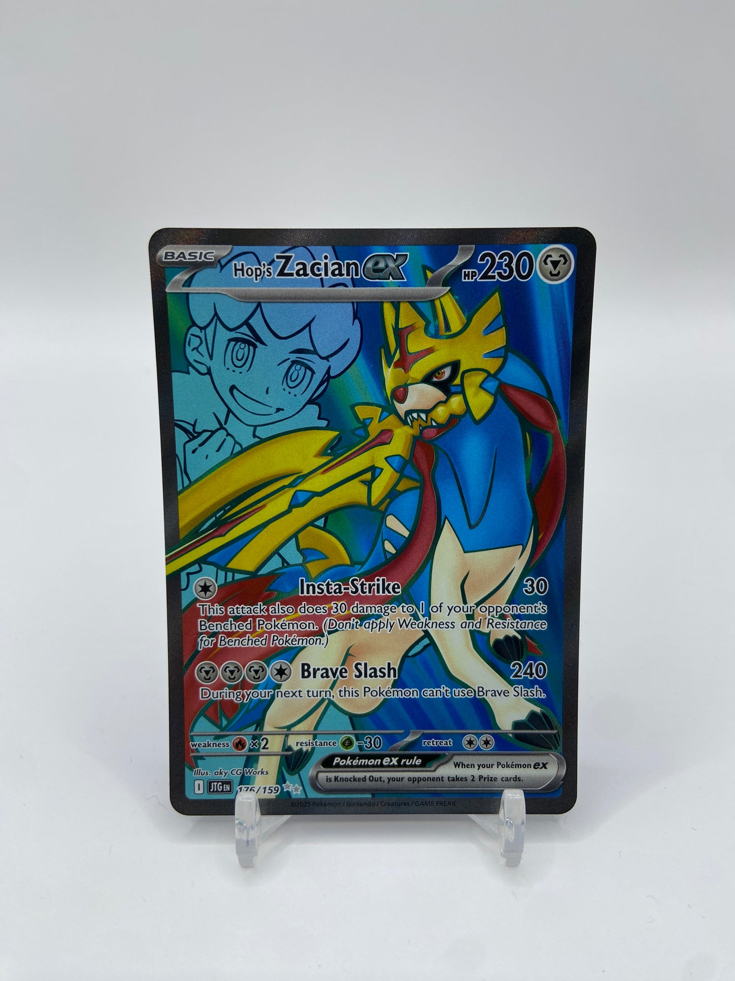Hop's Zacian ex Full Art Journey Together 176/159
