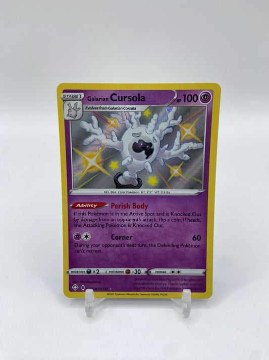 Galarian Cursola Shiny Shining Fates SV050/SV122