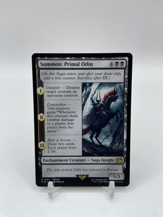 Summon: Primal Odin Universes Beyond: FINAL FANTASY R 121