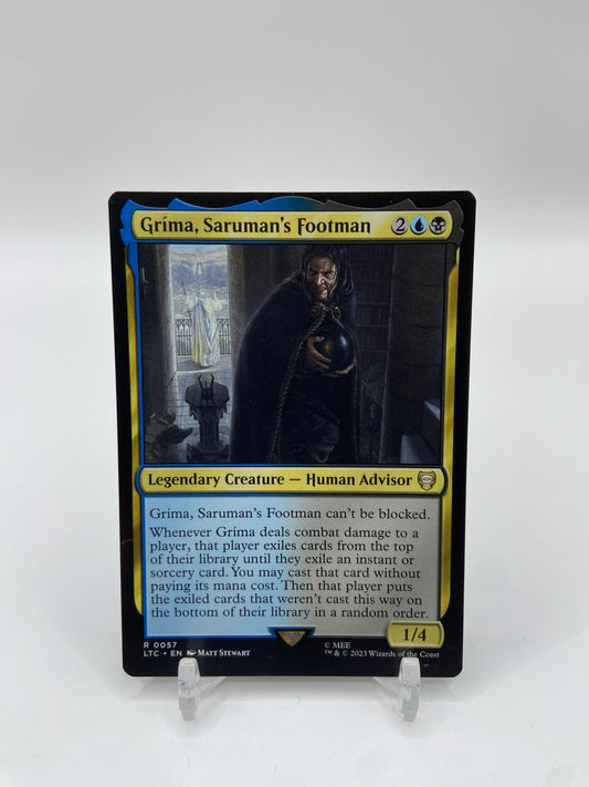 Grima, Saruman's Footman Commander: The Lord of the Rings: Tales of Middle-earth R 57