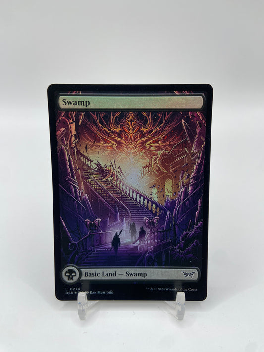 Swamp (274) - Full Art Foil Duskmourn: House of Horror L 274