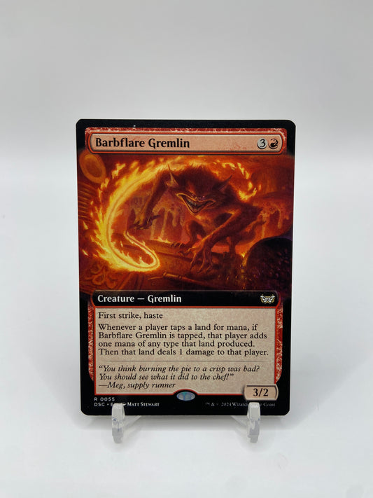 Barbflare Gremlin (Extended Art) Commander: Duskmourn: House of Horror R 55