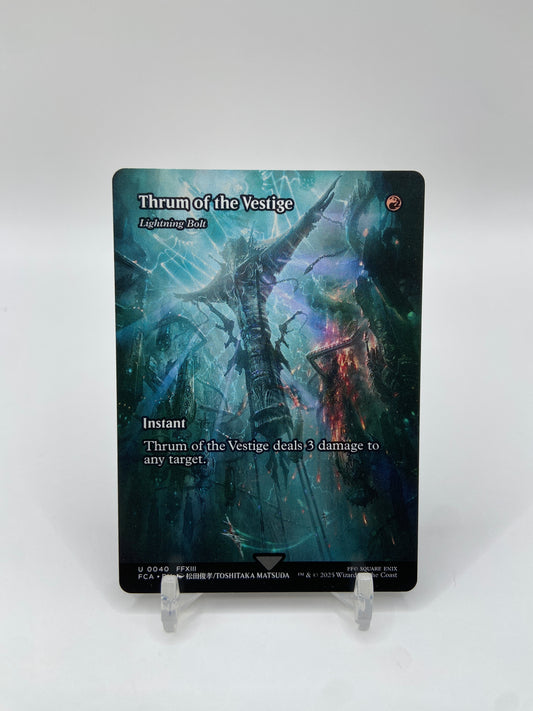 Thrum of the Vestige - Lightning Bolt (Showcase) Universes Beyond: FINAL FANTASY: Through the Ages U 40