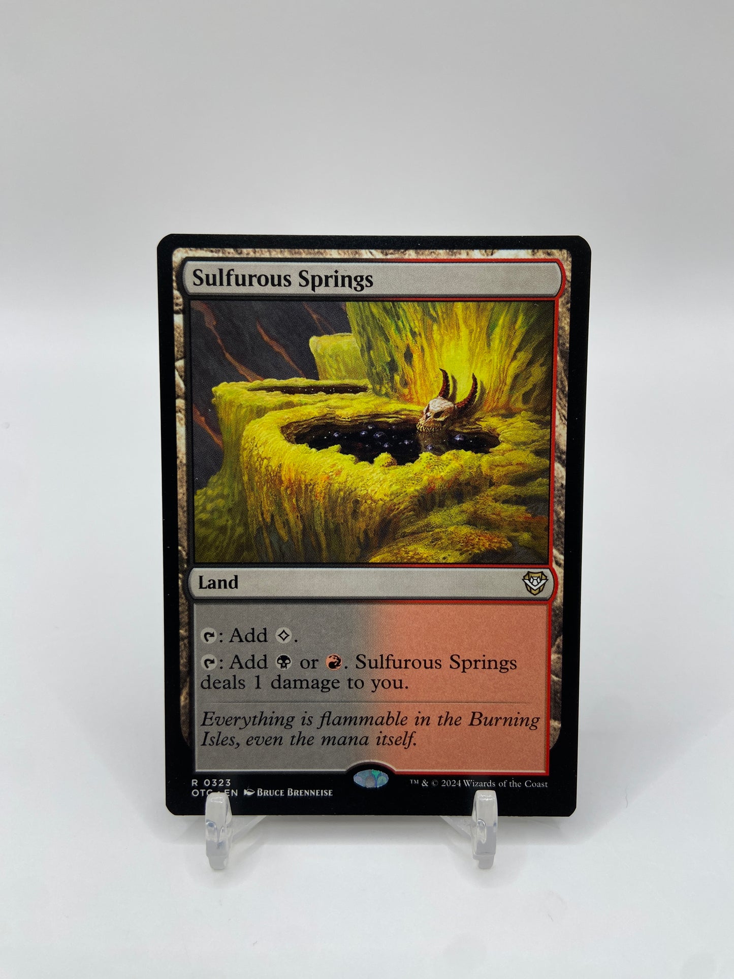 Sulfurous Springs Commander: Outlaws of Thunder Junction R 323