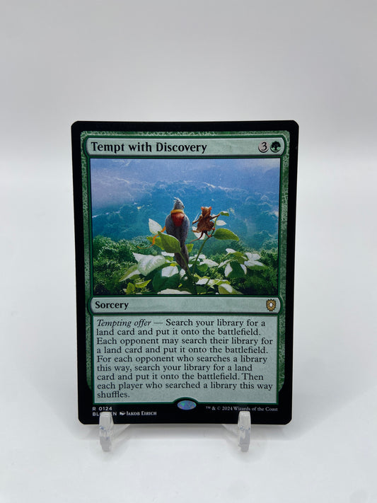 Tempt with Discovery Commander: Bloomburrow R 124