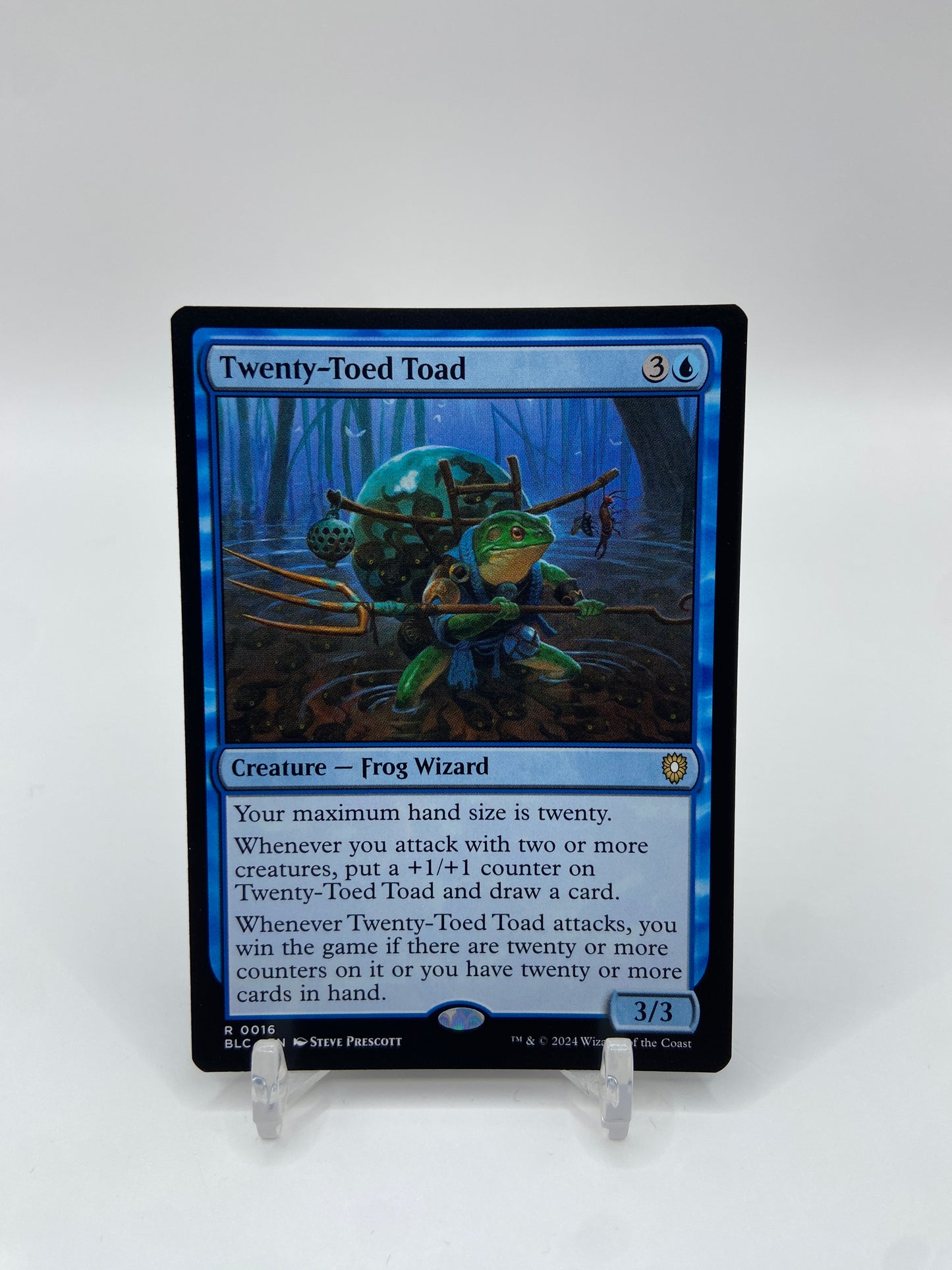 Twenty-Toed Toad Commander: Bloomburrow R 16