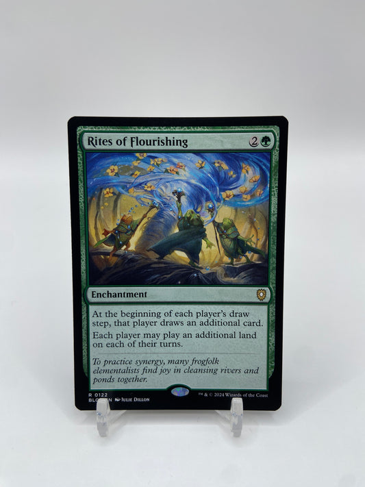 Rites of Flourishing Commander: Bloomburrow R 122