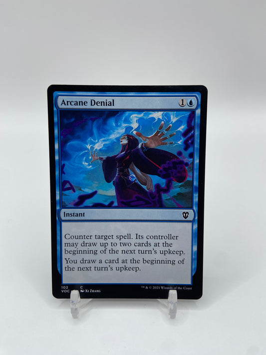 Arcane Denial Commander: Innistrad: Crimson Vow C 102