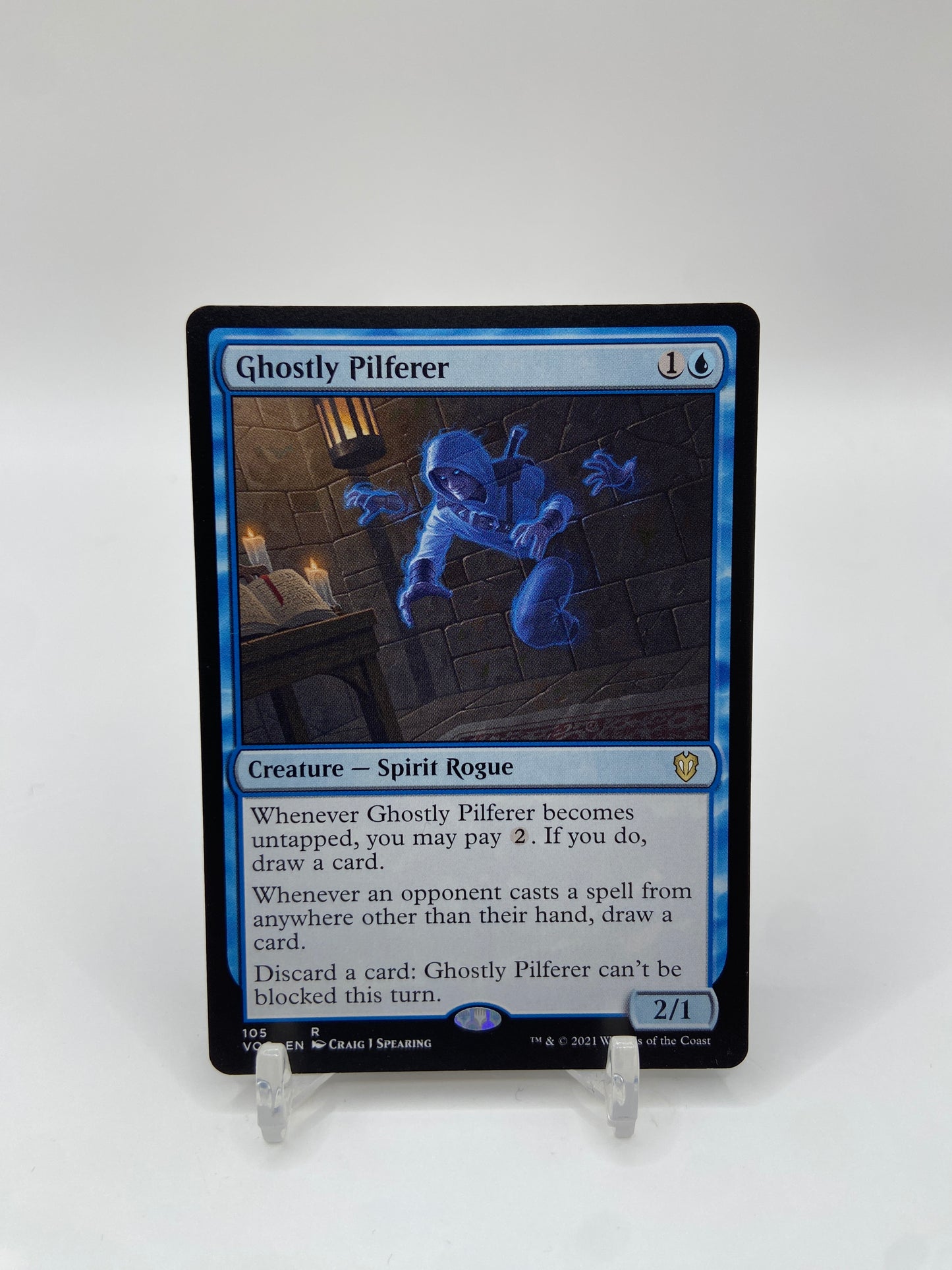 Ghostly Pilferer Commander: Innistrad: Crimson Vow R 105