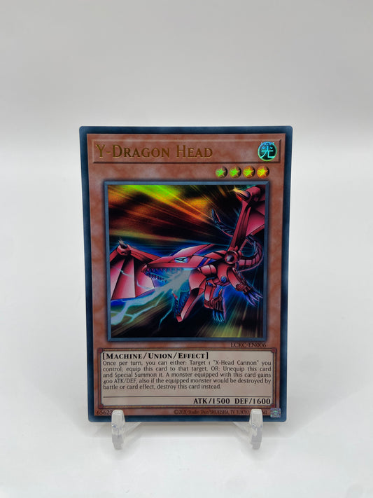 Y-Dragon Head Ultra Rare  Legendary Collection Kaiba LCKC-EN006