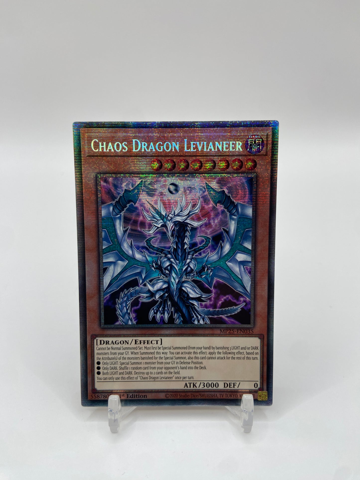 Chaos Dragon Levianeer Starlight Rare  2025 Mega-Pack MP25-EN035