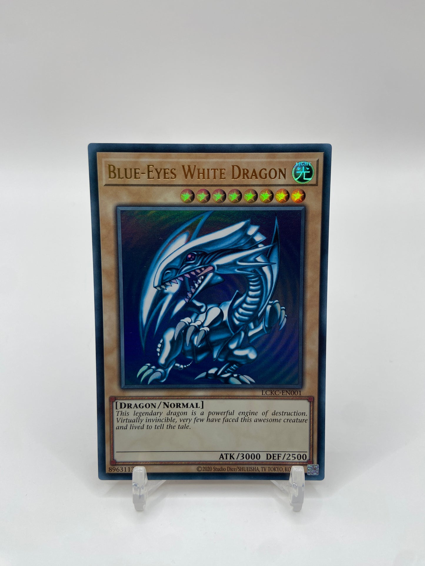 Blue-Eyes White Dragon (Version 2) Ultra Rare  Legendary Collection Kaiba LCKC-EN001