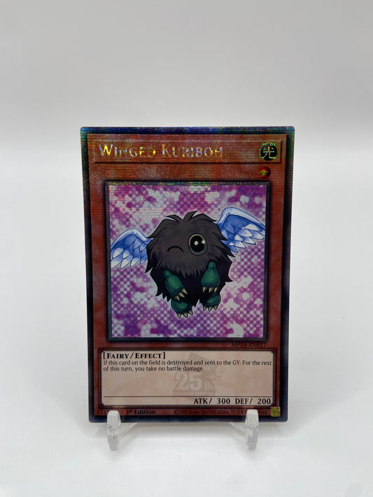 Winged Kuriboh Quarter Century Secret Rare  25th Anniversary Tin: Dueling Mirrors MP24-EN017