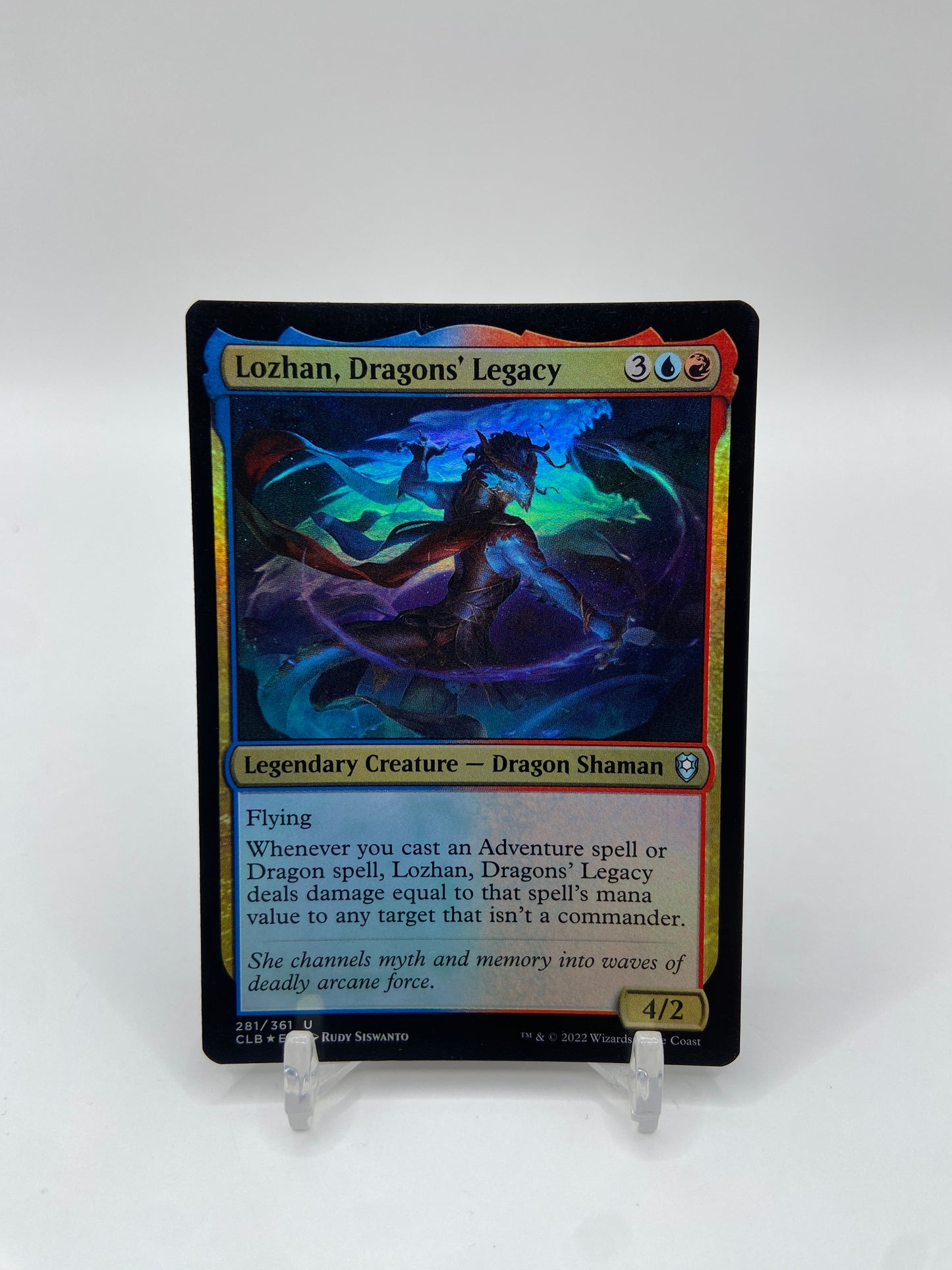 Lozhan, Dragons' Legacy Foil Commander Legends: Battle for Baldur's Gate U 281