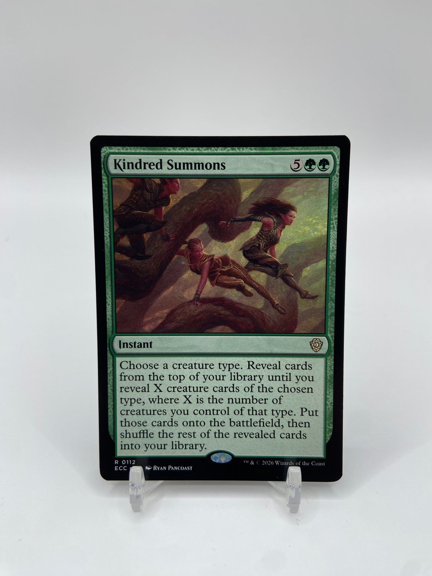 Kindred Summons Commander: Lorwyn Eclipsed R 112