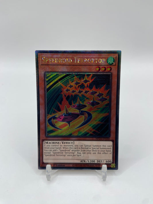 Speedroid Terrortop Quarter Century Secret Rare 25th Anniversary Tin: Dueling Mirrors  MP24-EN040