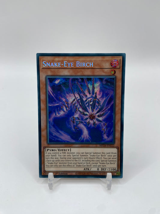 Snake-Eye Birch Secret Rare 25th Anniversary Tin: Dueling Mirrors Prismatic  MP24-EN112