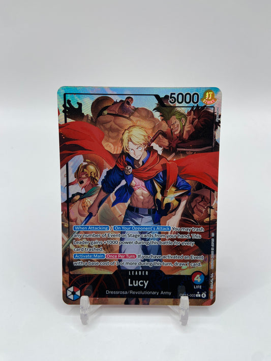 Lucy (Alternate Art) Adventure on Kami's Island L OP15-002