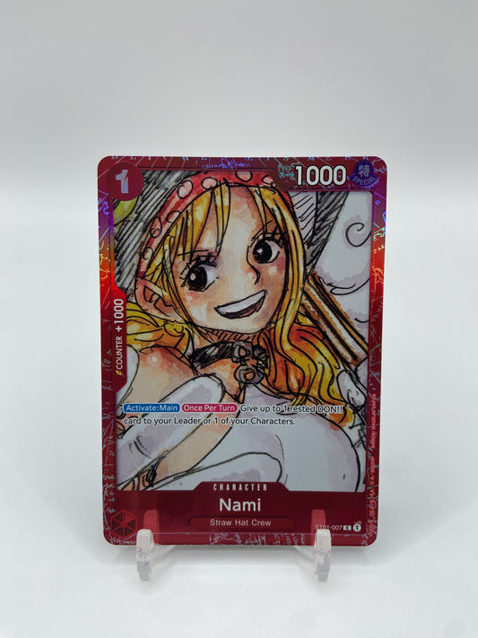 Nami (Premium Card Collection -ONE PIECE FILM RED Edition-) One Piece Promotion Cards ST01-007