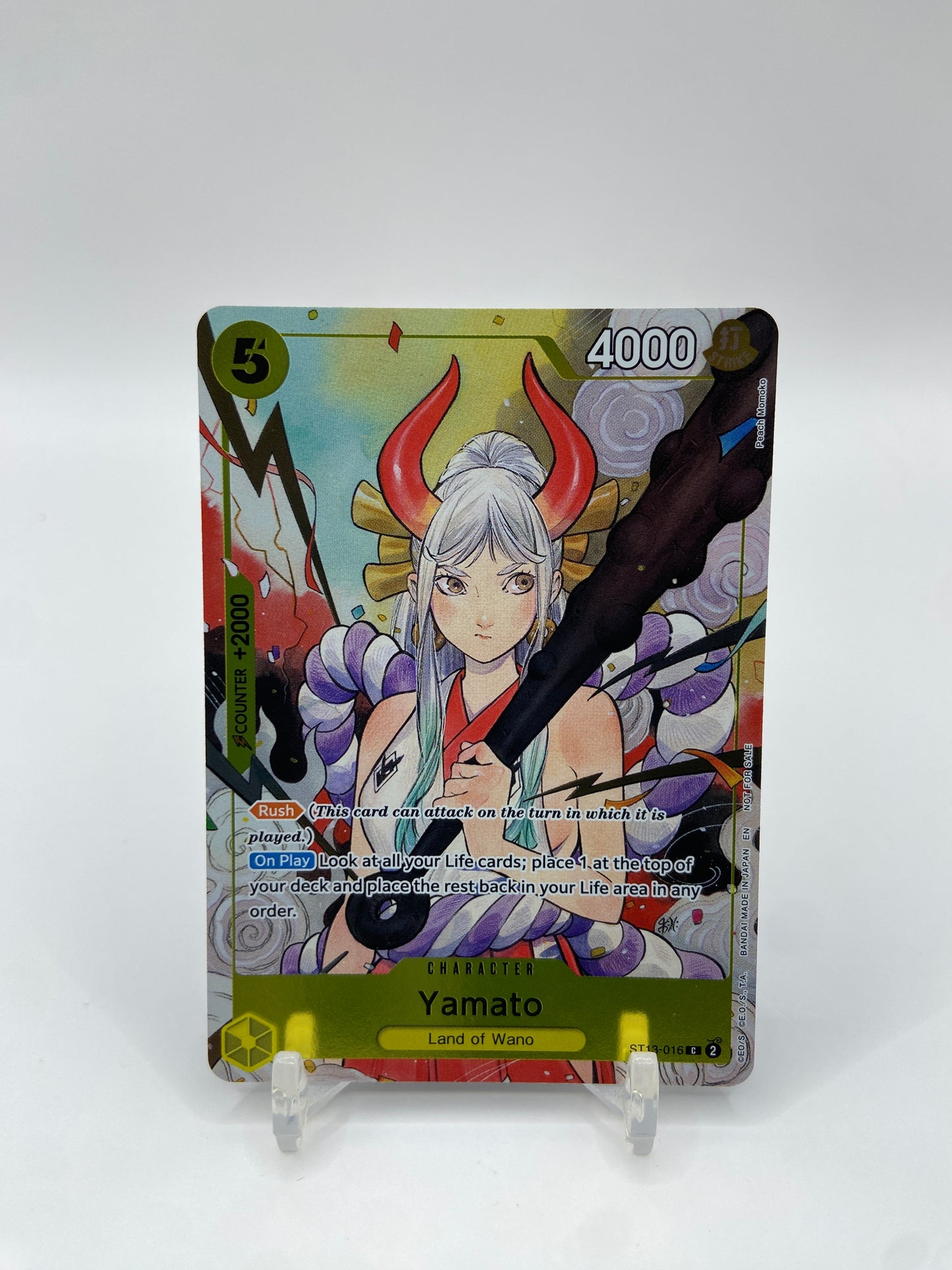 Yamato (Illustration Box Vol.2) One Piece Promotion Cards ST13-016